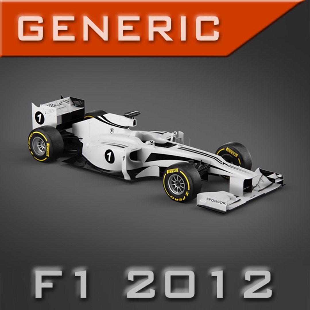 3d Pk3d Generic F1 2012 Model