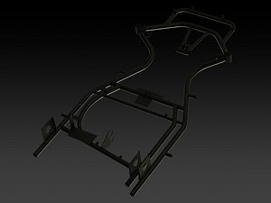 3D Chassis Frame Design of Go-Kart Vehicle model