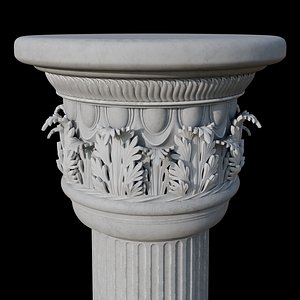 3D model fat corinthian