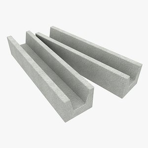 3ds max concrete drain 1