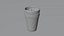 Lean Double Cup with 4K Textures Low-poly