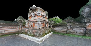 3d model temple shrine