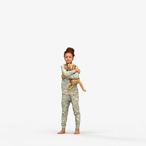 00364Evie004 - Mixed ethnicity child bonding at home in transitional seasonal clothing