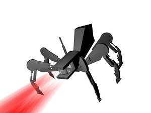 3d spider walker