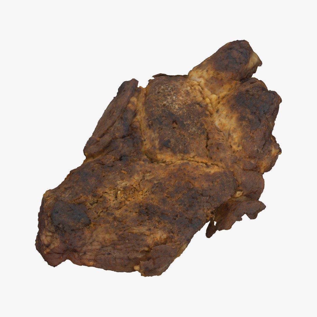 Grilled pork fillet 01 3D model - TurboSquid 1697129