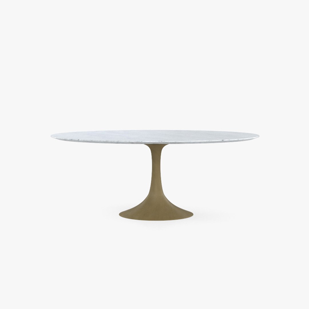 Restoration hardware marble outlet top dining table