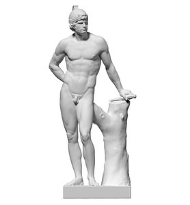 scan statue mars obj free