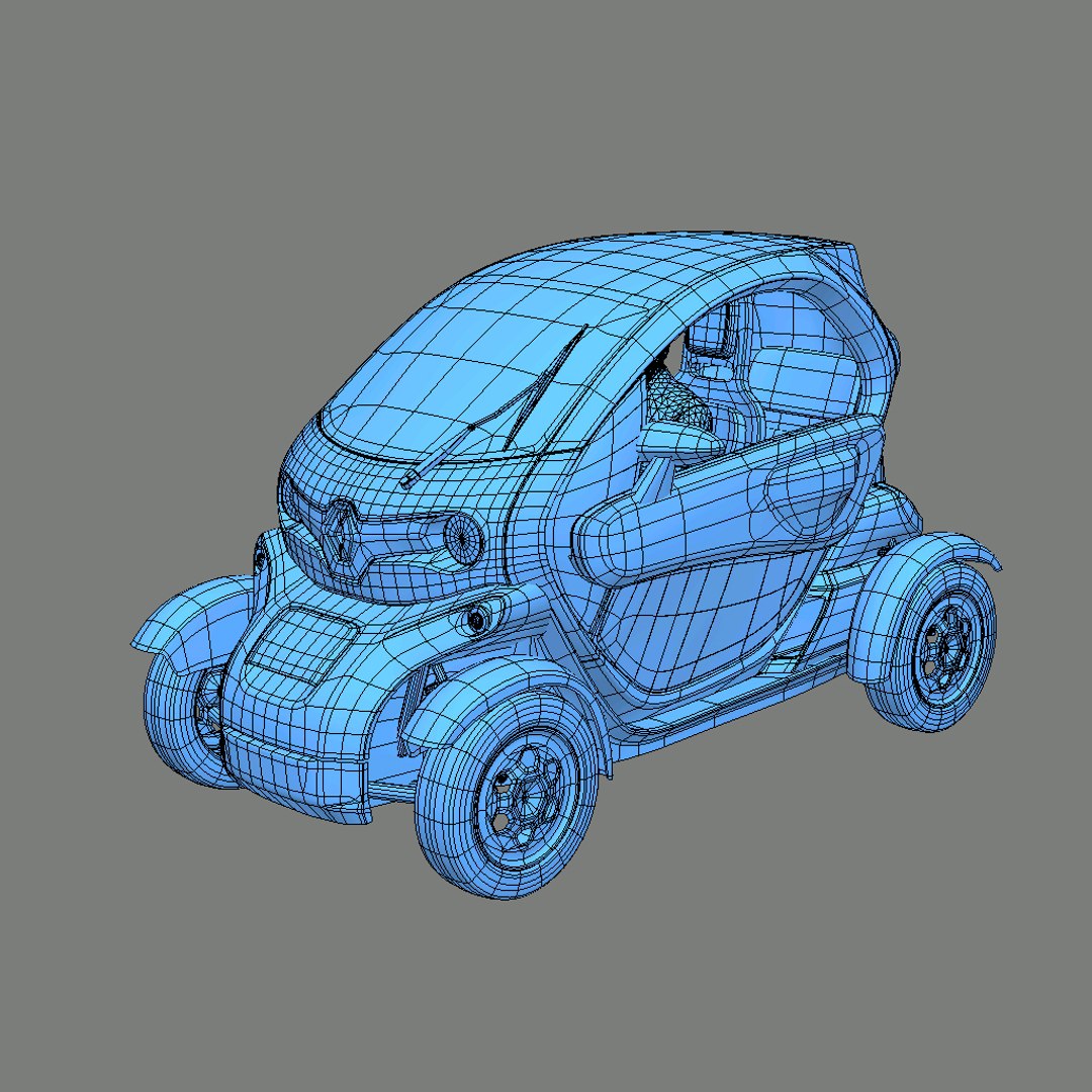 3d Renault Twizy