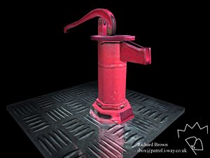3d water pump
