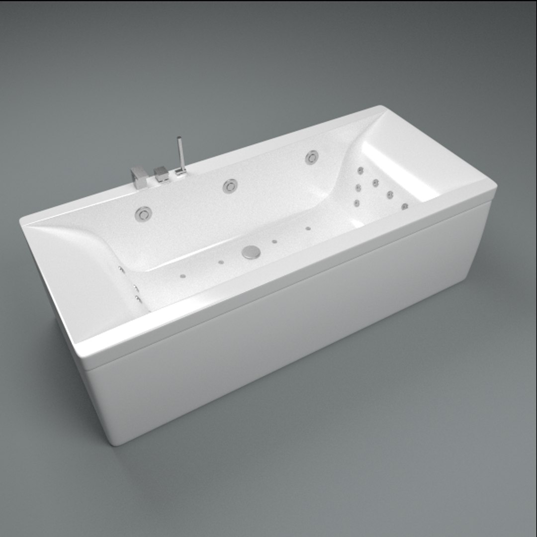 bathtub tub bath 3d max