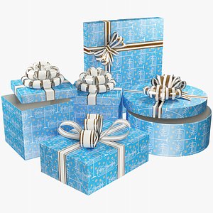 3D set gifts model