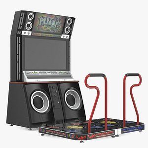 Pump It Up Fiesta 2 Arcade Dance Machine Off model