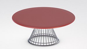 3D Platner Dining Table model