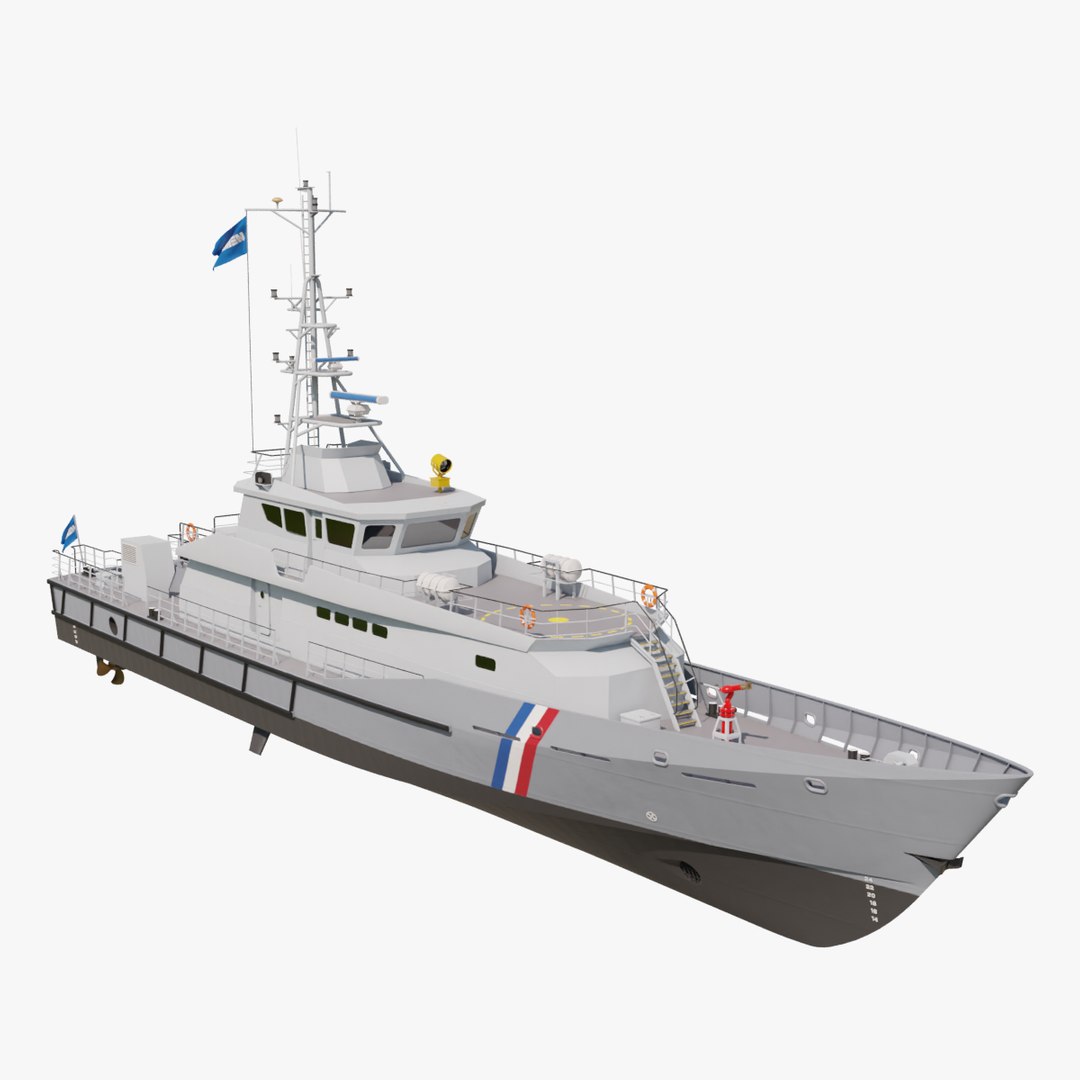 Damen Stan Patrol 4207 3D model - TurboSquid 2133552