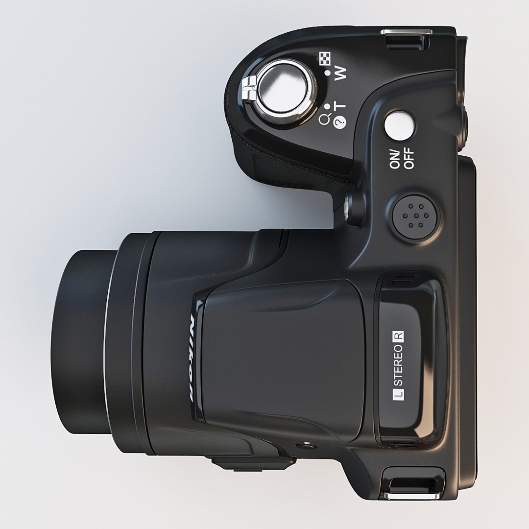 3d Model Nikon Coolpix L810 Camera 3d Model Nikon Coolpix L810 Camera