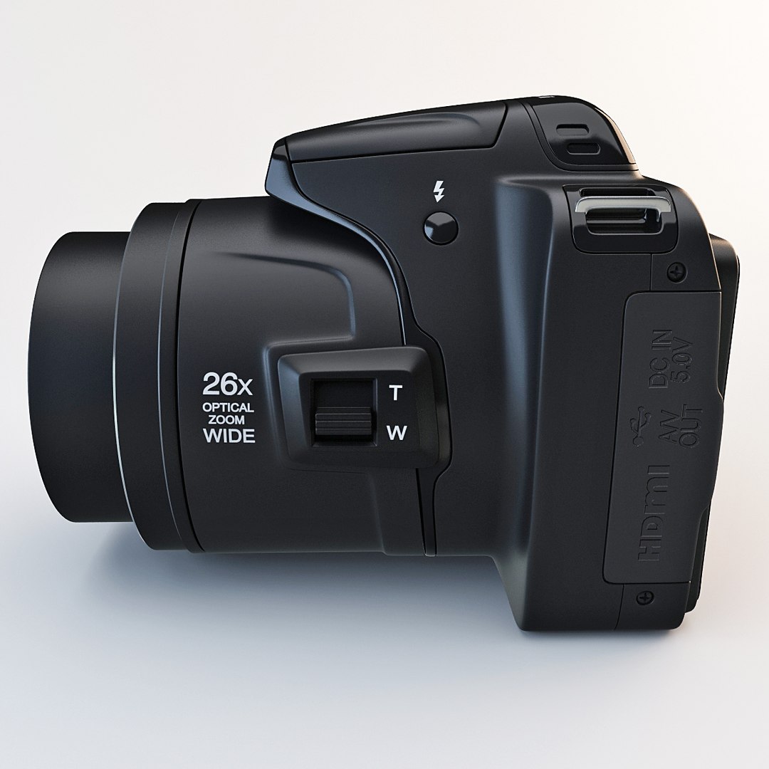 3d Model Nikon Coolpix L810 Camera 3d Model Nikon Coolpix L810 Camera