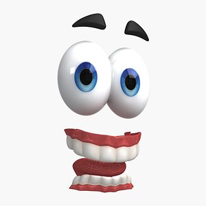 Cartoon Eyes & Teeth