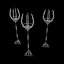 Creepy Candlestick Stand Ground Floor Light Candle Bowl pedestal