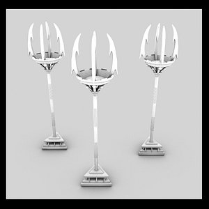 Creepy Candlestick Stand Ground Floor Light Candle Bowl pedestal