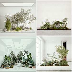 Garden Plants Collection 01 3D model