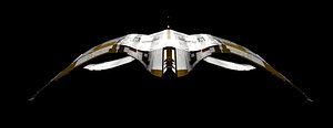 3D Stealt Bomber spaceship
