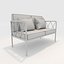 Sofa 2 Seater 20 3D model
