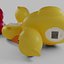 Baby bath thermometer toy