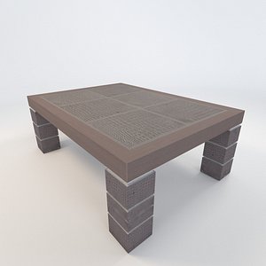 leather occasional table