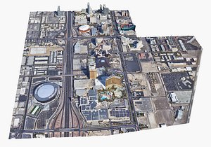 Las Vegas City 3D Model - 3DCADBrowser