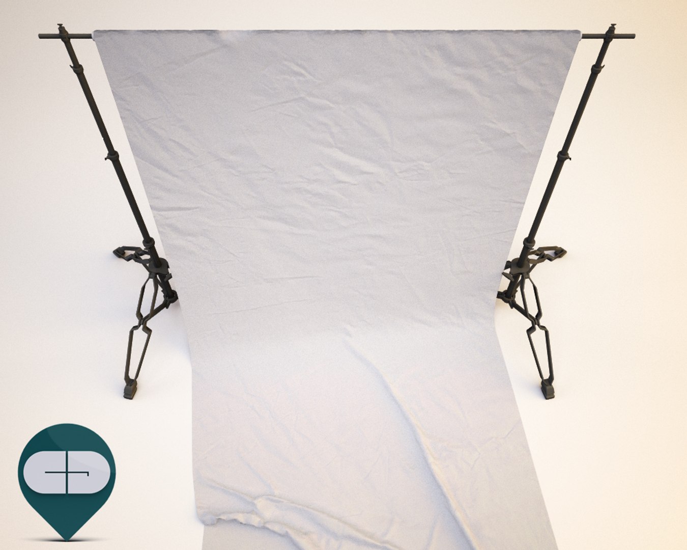 3d Model Sheet Softbox