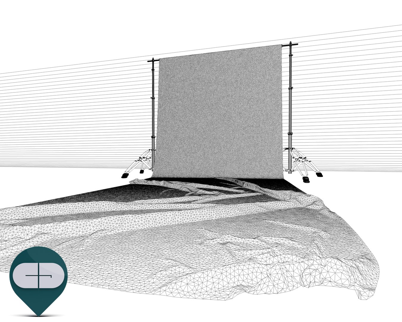 3d Model Sheet Softbox