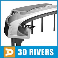 Bobsleigh track by 3DRivers by 3DRivers