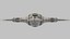 3D model Star Wars Komrk-class Fighter