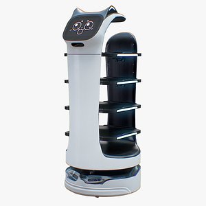 Restaurant Service Robot Waiter Bellabot PBR
