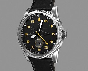 Aviator wrist watch. My own design.