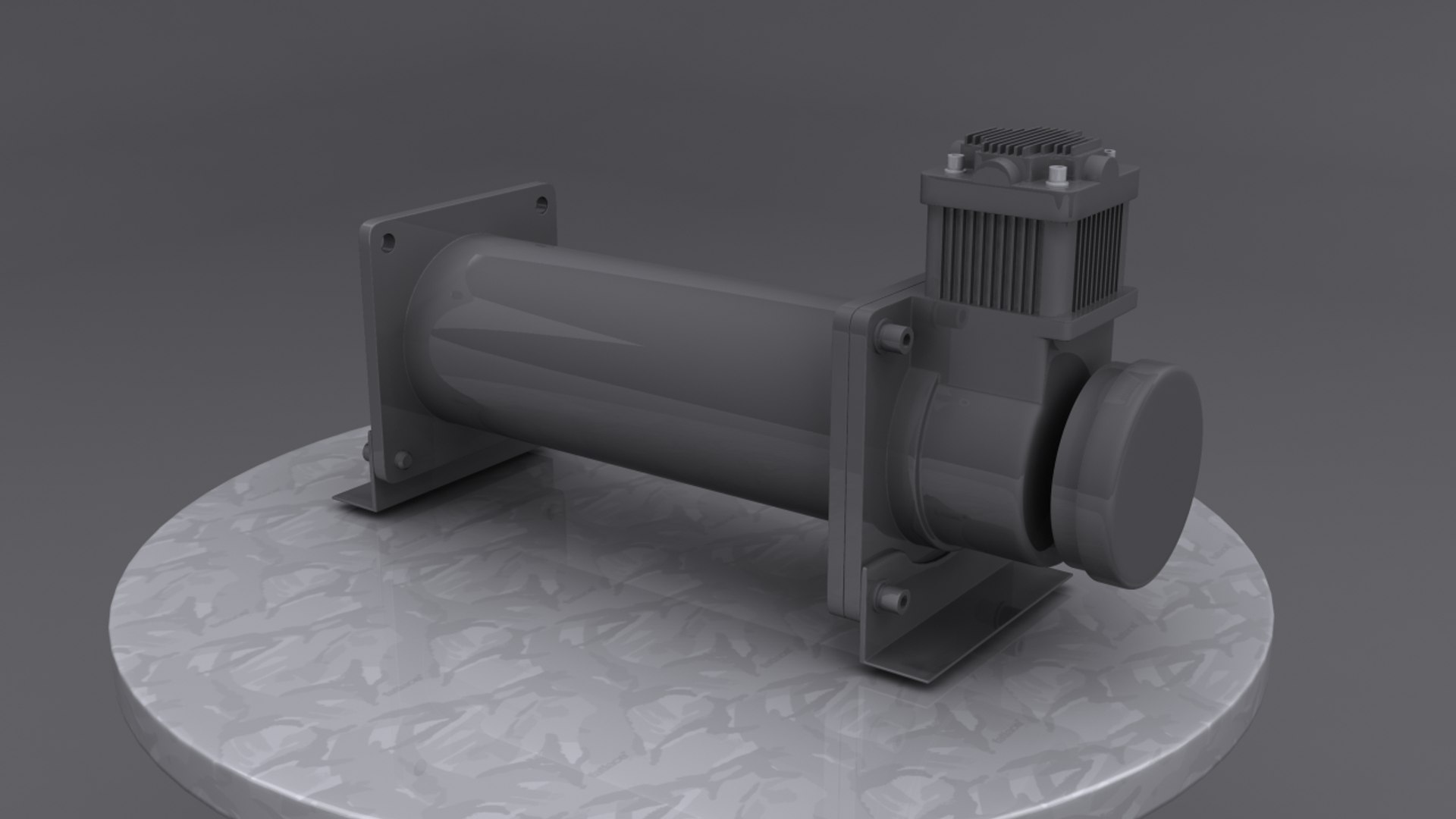 Air Compressor Ride 3d Model