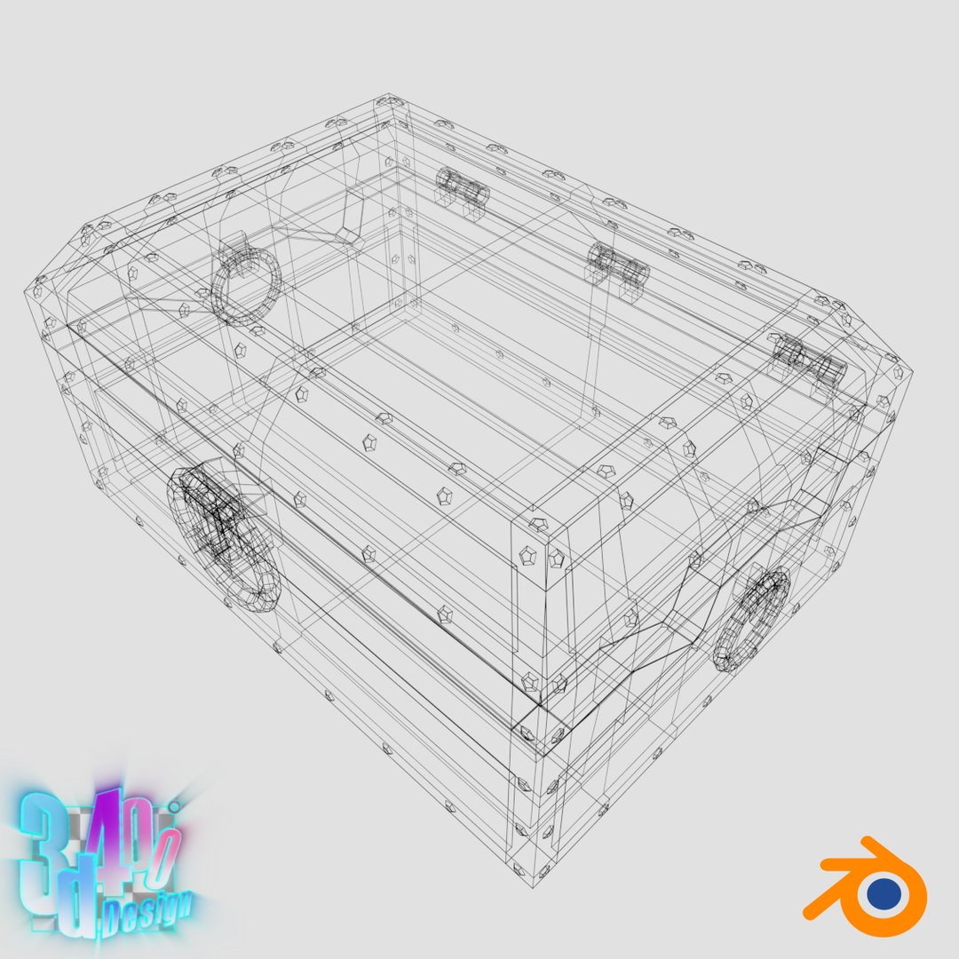 3D model strong iron chest crane TurboSquid 1179281
