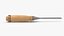 Straight chisel 6mm