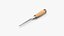 Straight chisel 6mm