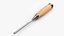 Straight chisel 6mm