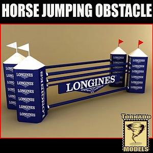lightwave horse jumping obstacle
