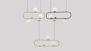 chandelier lighting 3D