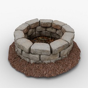 Fire Pit 0002 3D model