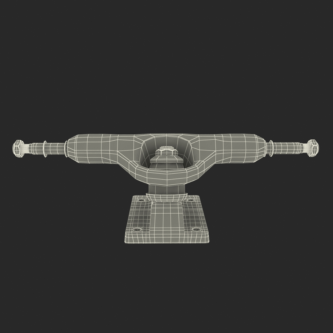 Skateboard Truck 3d Model
