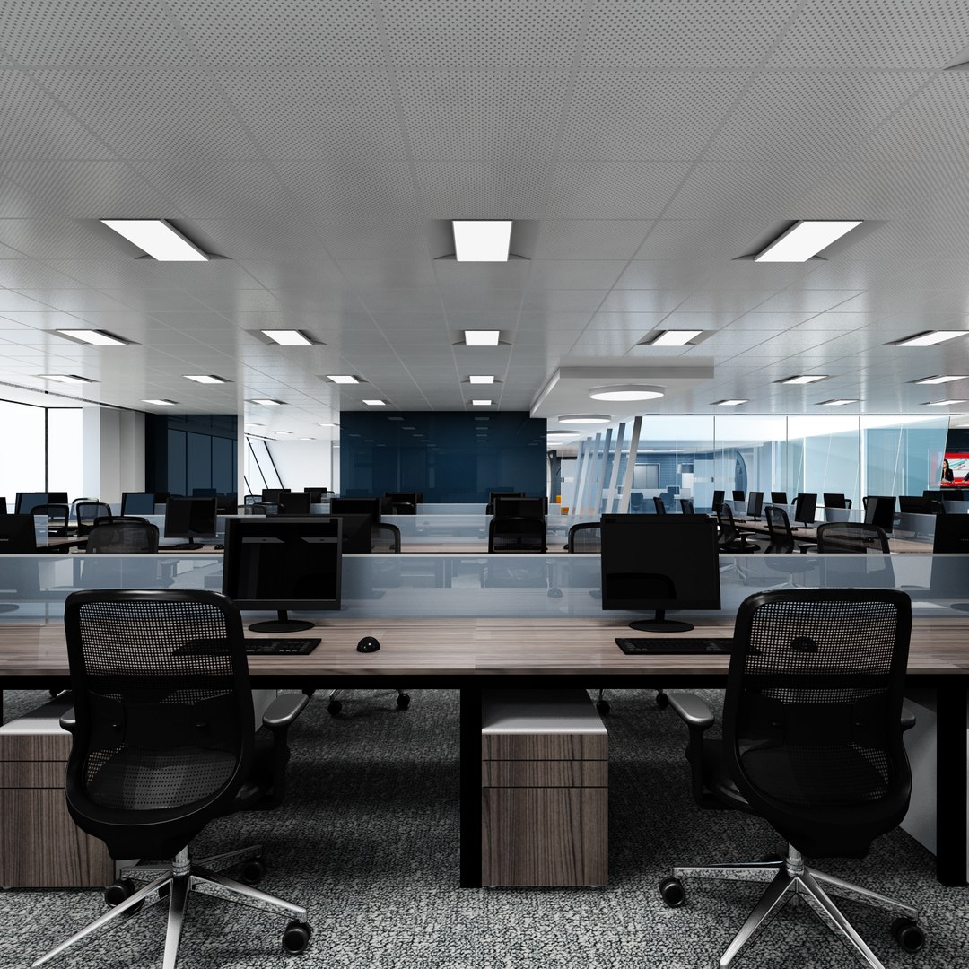 Office Interior 3d Model