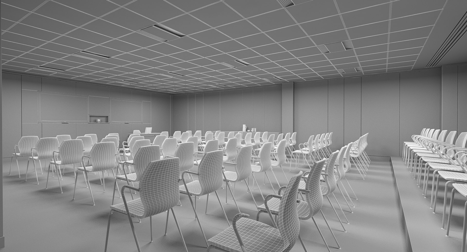 Office Interior 3d Model