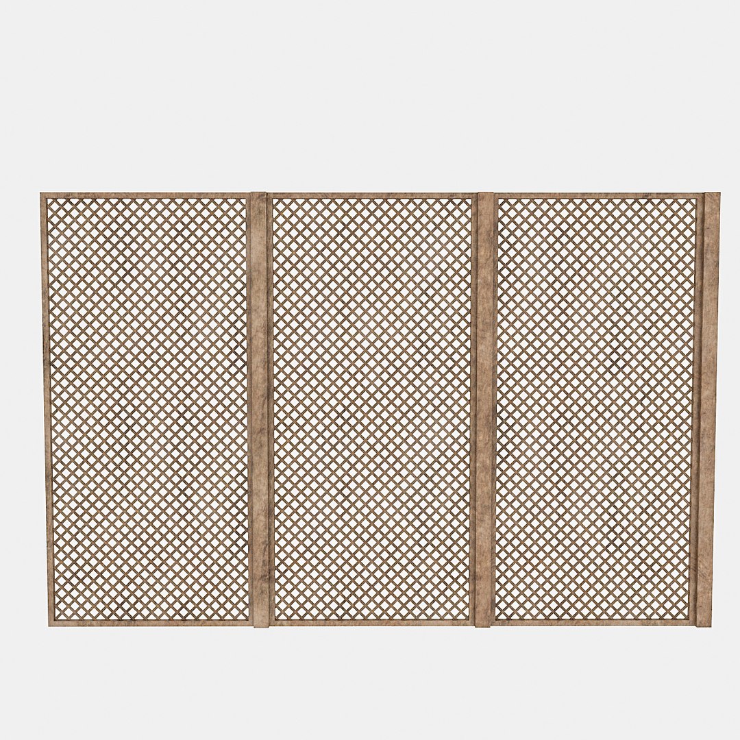 3D wooden separator model - TurboSquid 1650372