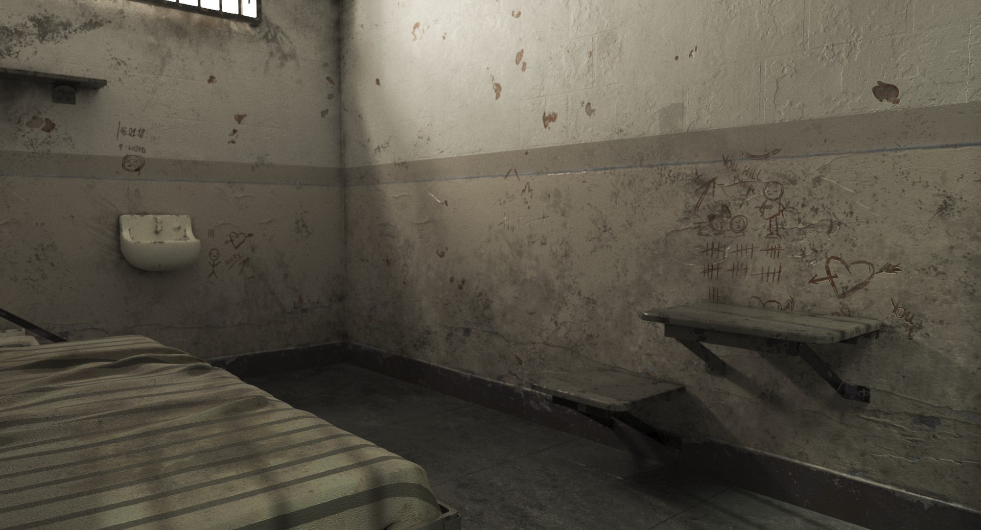 3D model old prison cell https://p.turbosquid.com/ts-thumb/Sn/tqfqoo/QoAwaJwz/00164_prison_cell_surface_v006_01_preview.rgb_color.0002/jpg/1516795742/1920x1080/fit_q87/4bc0dd2a550372a39492531f900de33a2d1aaee8/00164_prison_cell_surface_v006_01_preview.rgb_color.0002.jpg