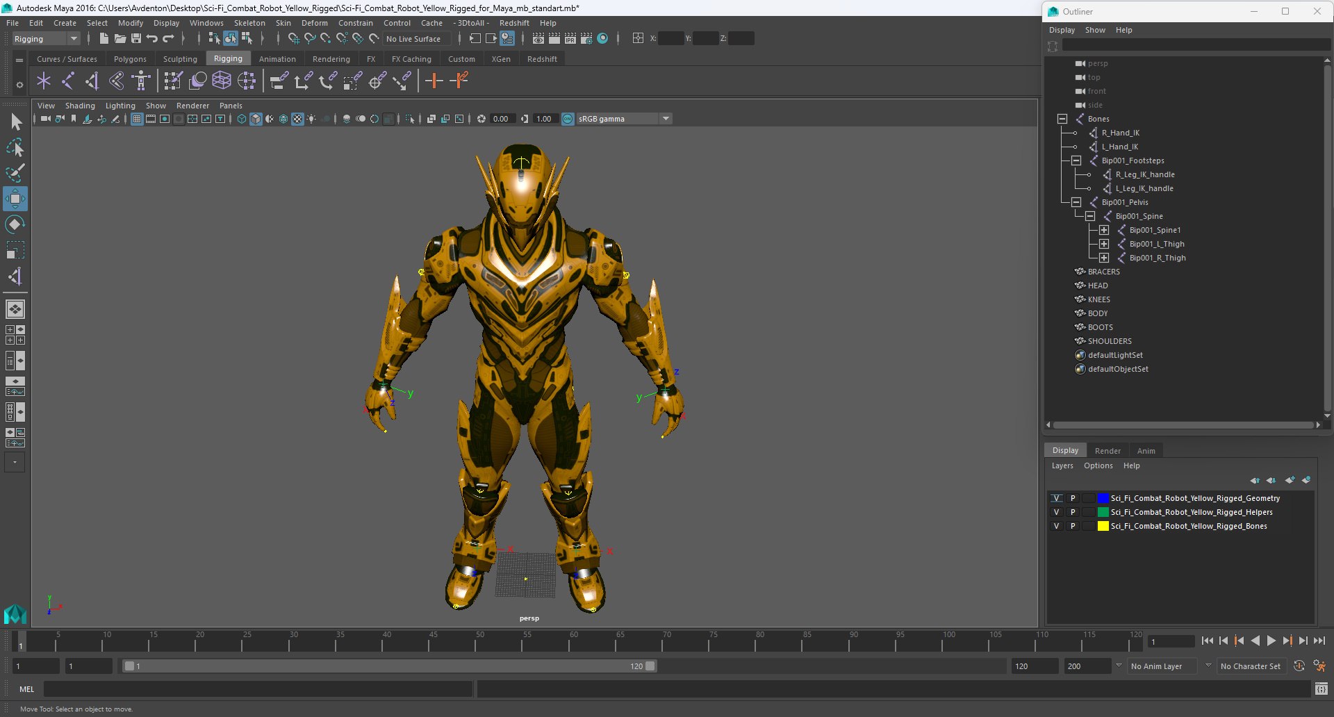 3D Sci-Fi Combat Robot Yellow Rigged for Maya model https://p.turbosquid.com/ts-thumb/Sn/treW0a/A1/scificombatrobotyellowriggedformaya3dsmodel031/jpg/1726000235/1920x1080/fit_q87/0374a63b70515e33caffe846d69fdcac70311758/scificombatrobotyellowriggedformaya3dsmodel031.jpg