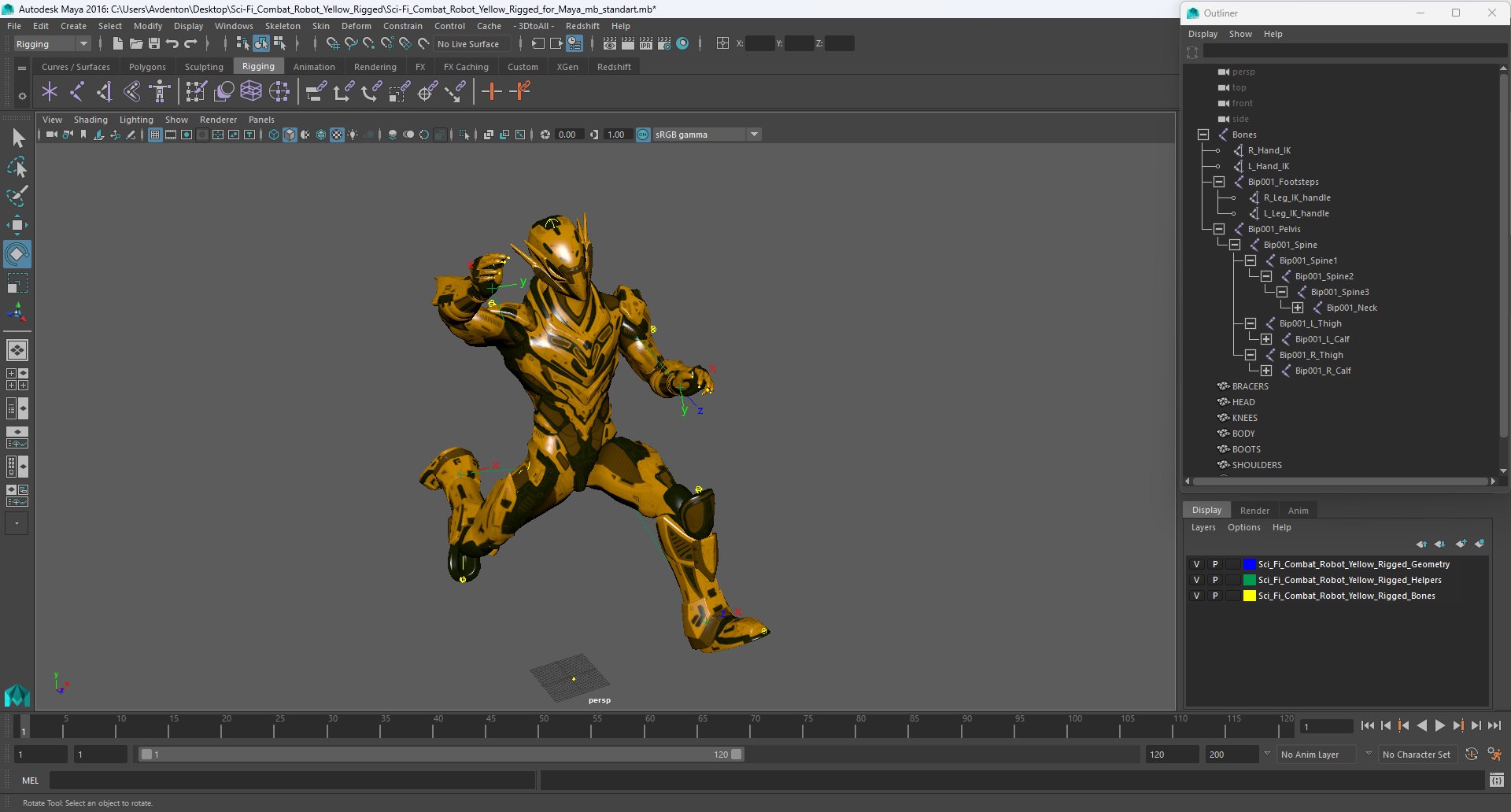 3D Sci-Fi Combat Robot Yellow Rigged for Maya model https://p.turbosquid.com/ts-thumb/Sn/treW0a/BN/scificombatrobotyellowriggedformaya3dsmodel034/jpg/1726000247/1920x1080/fit_q87/a5f4e478ff1e70f93c688167bb909f45fd5e6871/scificombatrobotyellowriggedformaya3dsmodel034.jpg